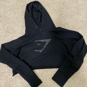 Womens Gymshark Crop Hoodie